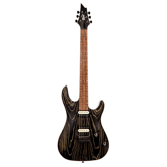 CORT KX300-Etched-EBG KX Series Электрогитара, черная.Накладка грифа: железное дерево, радиус 400мм.24 лада.