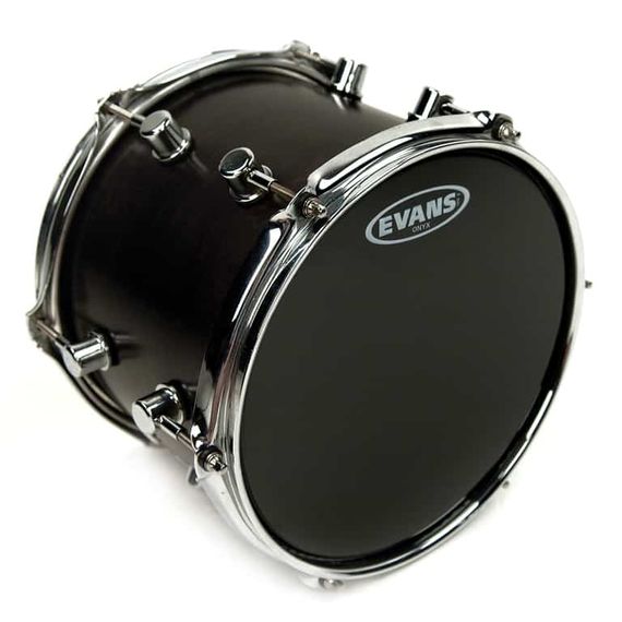 EVANS B12ONX2 Onyx Пластик для малого, тимбалес и том барабанов 12"