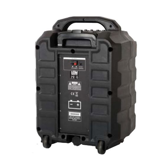 LEEM PR-6 Акустическая система, портативная на колесах, с аккумулятором, 25Вт