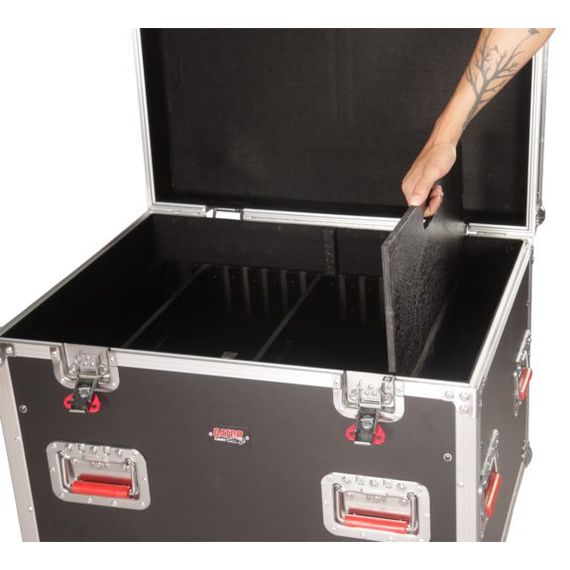 GATOR G-TOUR TRK302212 Универсальный туровый кейс с откидной крышкой на колесах ДхШхВ 762х571х571мм