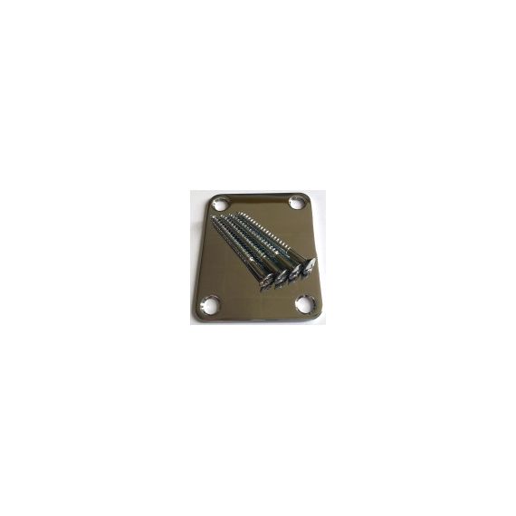 MAXTONE BP-50K/C держатель грифа эл. гитары, 4 шурупа, хром
