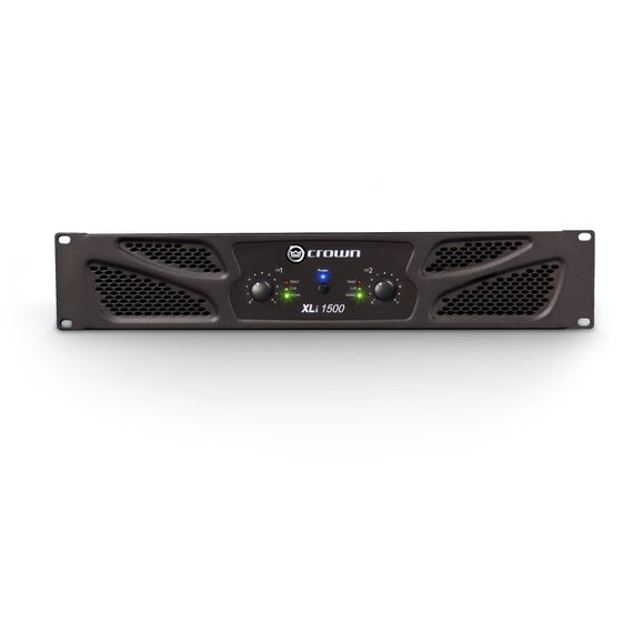 CROWN XLi2500 усилитель 2-канальный. Мощность (на канал): 750Вт•4Ом, 500Вт•8Ω. Мост: 1500Вт•8Ω