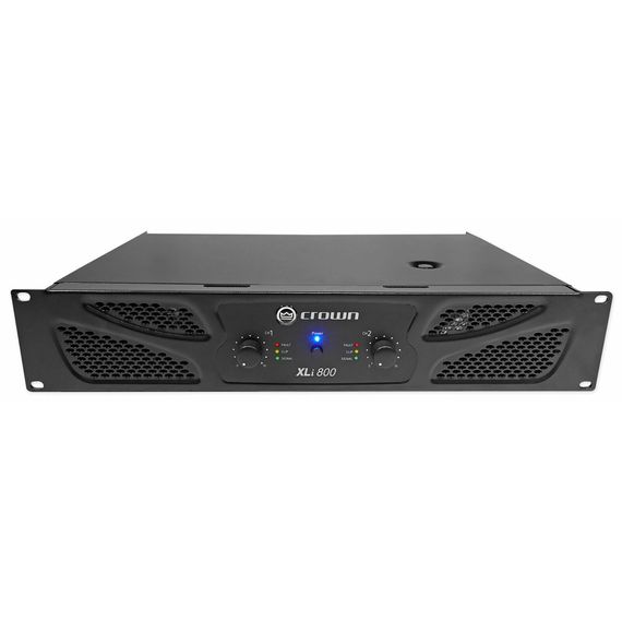 CROWN XLi800 усилитель 2-канальный. Мощность (на канал): 300Вт•4Ом, 200Вт•8Ω. Мост: 600Вт•8Ω