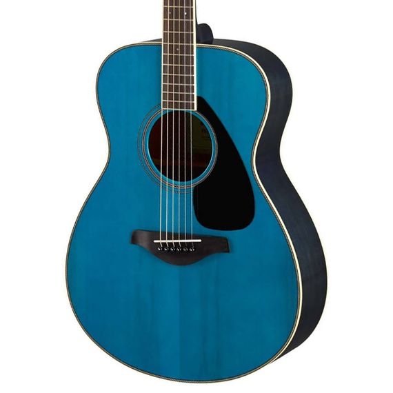 YAMAHA FS820/T акустическая гитара, корпус компакт, верхняя дека массив ели, цвет бирюзовый
