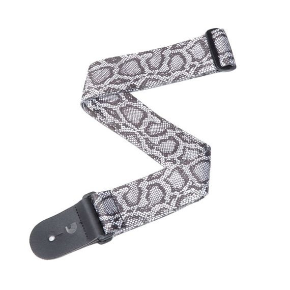 PLANET WAVES 50H10 Sublimation Printed Гитарный ремень, полиэстер, имитация кожи змеи