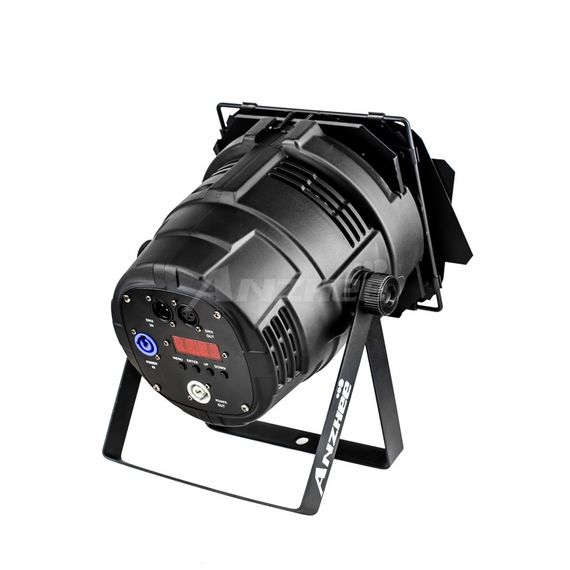ANZHEE P200COB PAR / 200 Вт светодиод типа COB / RGBW, RGBA, RGBWA / шторки в комплекте, изображение 3