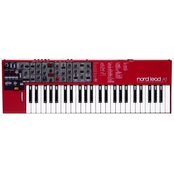 CLAVIA NORD Lead A1 синтезатор, 49 клавиш, осцилляторы, FM-синтез, волновые формы, 26 гол. полифония