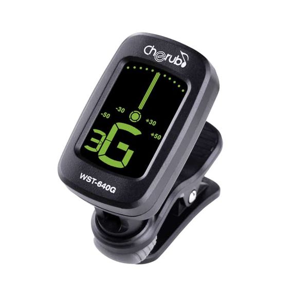 CHERUB WST-640G Тюнер цифровой на прищепке гитарный