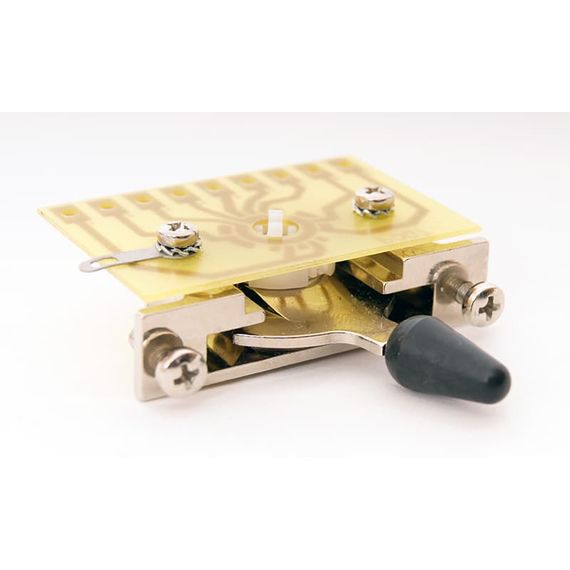 SCHALLER 15310005 Megaswitch E+ Переключатель 5-ти позиционный, универсальный, никель