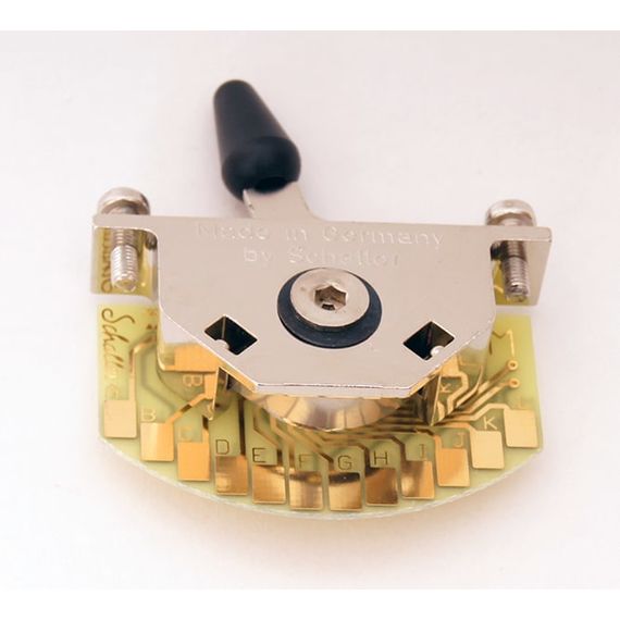 SCHALLER 15310006 Megaswitch М Переключатель 5-ти позиционный, универсальный, никель