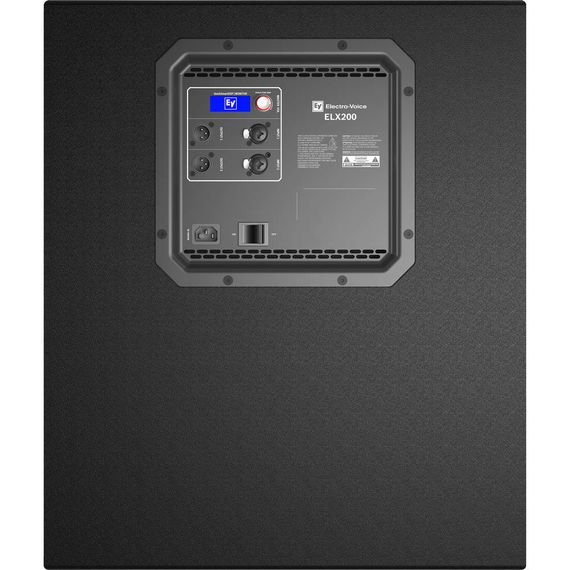 ELECTRO-VOICE ELX200-18SP сабвуфер, активный, 18``, макс. SPL 132 дБ (пик), 1200W, с DSP, 47Гц-105Гц, цвет черный