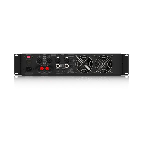 BEHRINGER KM1700 усилитель 2-канальный. Мощность (на канал): 800Вт•4Ω, 500Вт•8Ω, мост 1700Вт•4Ω, XLR/Jack, клеммный зажим+Speakon, лимитер