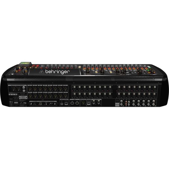 BEHRINGER X32 Цифровой микшерный пульт с 32 каналами для студийного и живого применения: 32 канала, 32 моно входа, подключение по USB, 32  микрофонных предусилителя, фантомное питание, 4-полосный эквалайзер моно каналов, процессор эффектов, 7" ЖК экран