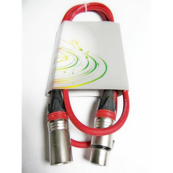 TRUE MAGIC TLC 6M/R Кабель микрофонный XLR -XLR , 6м, красный