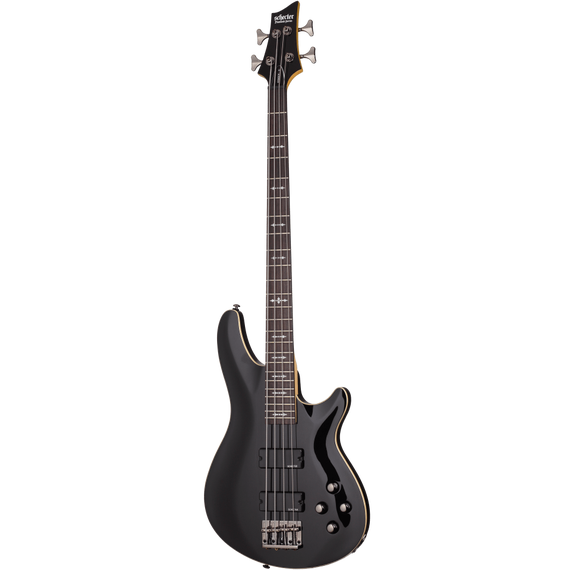 SCHECTER OMEN-4 BLK Гитара бас, 4 струны, корпус: липа, гриф:клён, звукосн. Schecter Diamond Bass