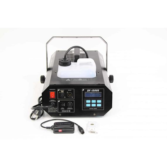 DJ POWER DF-1500S Генератор дыма, 1350Вт,DMX-512