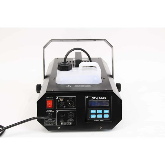 DJ POWER DF-1500S Генератор дыма, 1350Вт,DMX-512