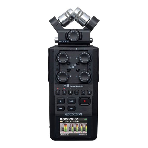 ZOOM H6/BLK рекордер универсальный портативный