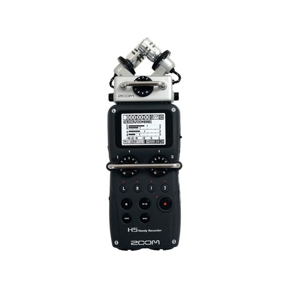ZOOM H5 Ручной рекордер-портастудия позволяет записывать до четырех треков одновременно