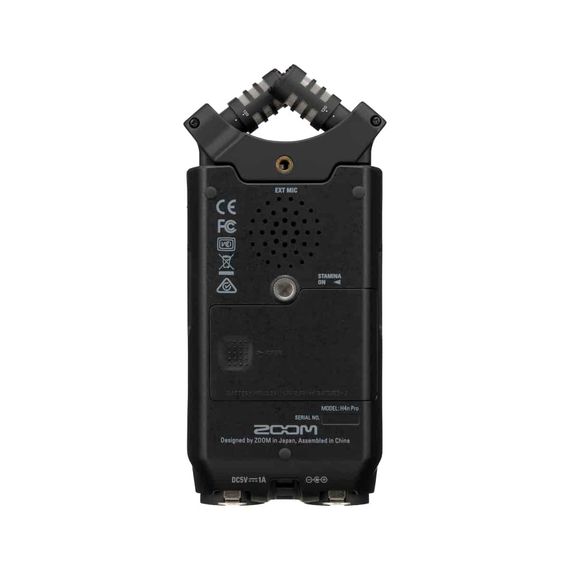 ZOOM H4n Pro/BLK Ручной рекордер-портастудия ~380 минут (в формате WAV 44,1 кГц/16-бит стерео); ~68 часов (в формате MP3 44,1 кГц/128kbps стерео)