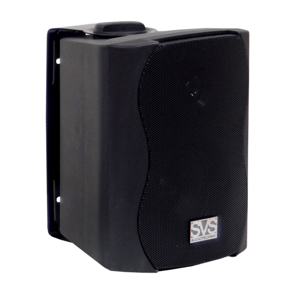 SVS Audiotechnik WS-20 Black Громкоговоритель настенный, динамик 4", драйвер 0.5", 20Вт (RMS), трансформатор 10Вт-5Вт-2.5Вт-1.25Вт/100В, 8 Ом, 84 дБ, 90-18000 Гц, цвет черный, габариты: 172х150х217 мм