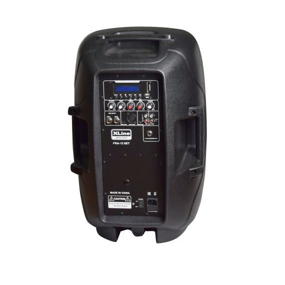 XLINE PRA-12 SET Активный акустический комплект с USB/SD/Bluetooth/FM