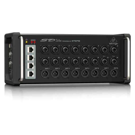 BEHRINGER SD16 стейдж-бокс, 16 мик/лин входов, 8 лин выходов XLR, 2 x AES50, 4 x ULTRANET, USB