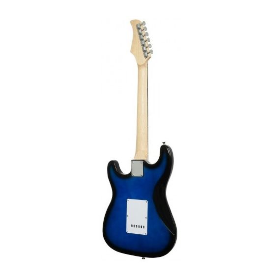 ROCKET ST-01 BB 39 Электрогитара  тип корпуса – Stratocaster, корпус – липа, гриф – клён, 22 лада, накладка на гриф – палисандр, звукосниматели – 3 сингла, регулировки - 1 громкость, 2 тона, 5-ти позиционный переключатель звукоснимателей, цвет - блюбёрст.