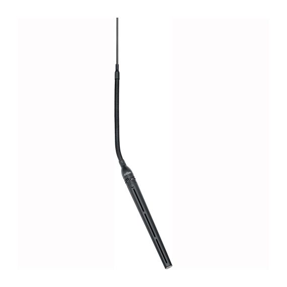 SHURE MX202B/MS Подвесной театрально-хоровой микрофон конденсаторный суперкардиоидный, мини-пушка, встроенный предусилитель, 20-20000 Гц. Черный