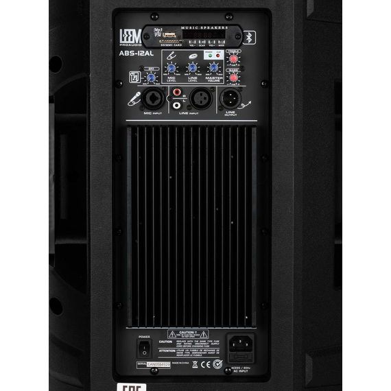 LEEM ABS-12AL Акустическая система активная, 150Вт, со светодиодной подсветкой