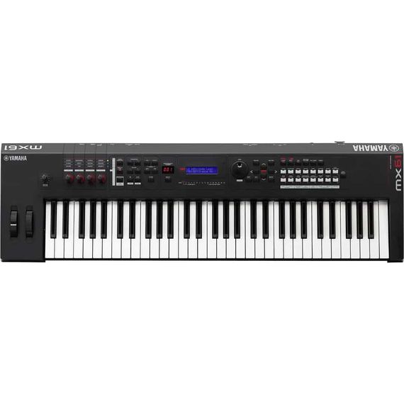 YAMAHA MX61BK Синтезатор, 61 клавиша, Тон-генератор AWM2, Полифония 128. Тембры: Пресеты: 978 тембров + 60 наборов ударных GM : 128 тембров + 1 набор ударных Пользовательские: 128 тембров + 8 наборов ударных
