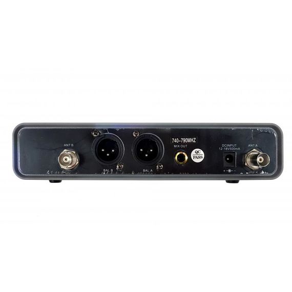 B&G IU-208G Радиосистема вокальная, UHF 500-980MHz, PPL 2000 переключаемых частот, Led дисплей,  2 головных микрофона
