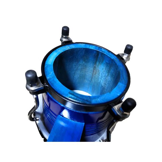 AP PERCUSSION CX-D122B-BJ Бонго 6,5"*7,5", корпус махагон, мембрана кожа, обод 3мм, лаги 7 мм, фурнитура хром/черный, цвет BJ