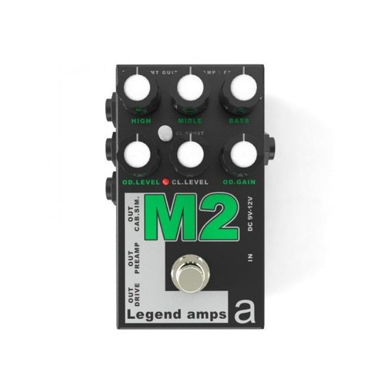 AMT M-2 Legend amps Guitar preamp (JCM-800 Emulates 2) Педаль гитарная