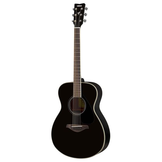 YAMAHA FS820 BLACK акустическая гитара в корпусе концерт уменьшенного форм-фактора от знаменитого японского производителя.