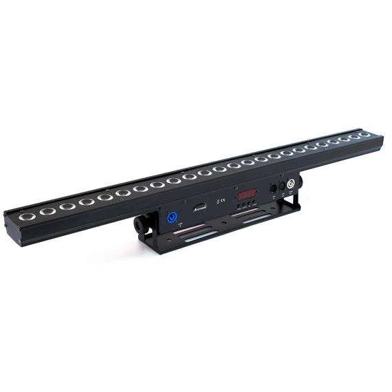 ANZHEE BAR24x15 LED BAR / 24 шт. светодиодов по 15 Вт / RGBWA / 25° или 45° (на выбор) / пассивное охлаждение / бесшумный