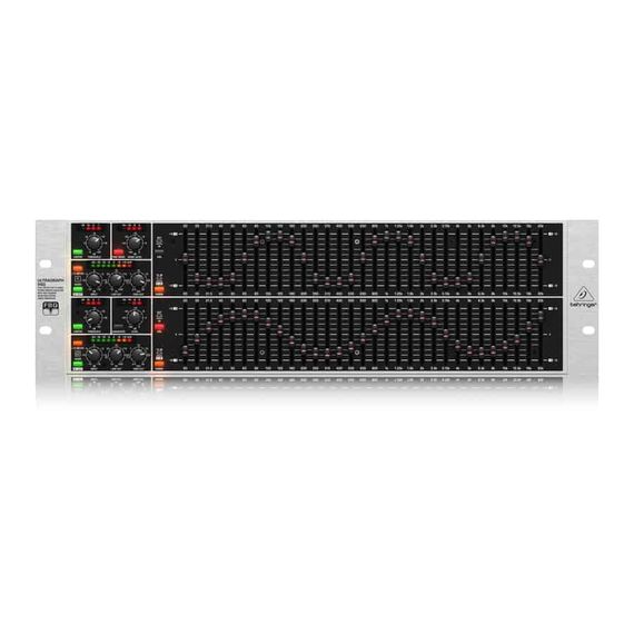 BEHRINGER FBQ6200HD эквалайзер профессиональный 2-х канальный, 31-полосный стерео графический