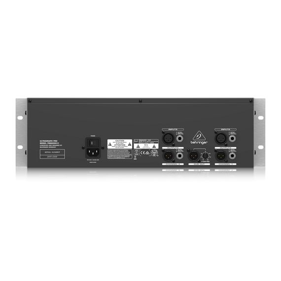 BEHRINGER FBQ6200HD эквалайзер профессиональный 2-х канальный, 31-полосный стерео графический
