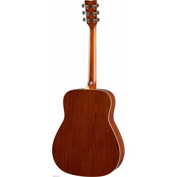 YAMAHA FG820 AUTUMN BURST акустическая гитара, дредноут, верхняя дека массив ели, цвет autumn burst