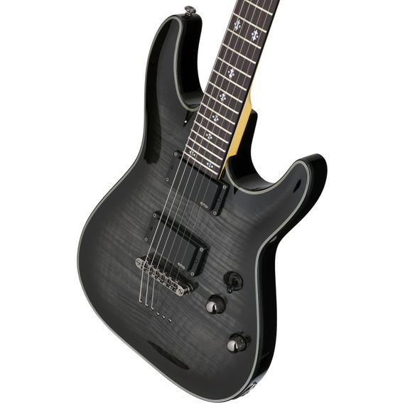 SCHECTER DAMIEN ELITE-6 TBB Гитара электрическая, 6 струн, корпус махогани, гриф клен, лады 24X J.EMG Active 81/85, изображение 2