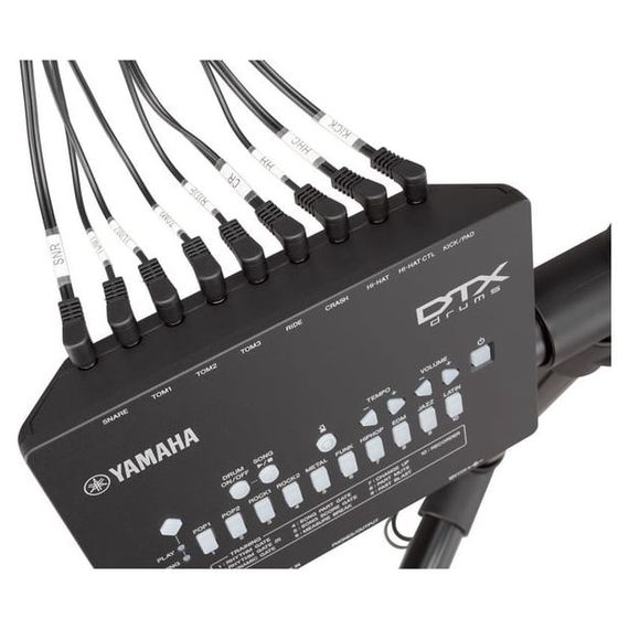 YAMAHA DTX-452K Компактная электронная ударная установка, Разъемы:SNARE – малый барабан