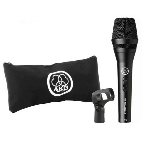 AKG P5S вокальный микрофон динамический суперкардиоидный с выключателем