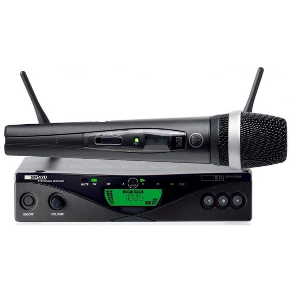 AKG WMS470 C5 SET BD9 радиосистема с приёмником SR470 и ручным передатчиком с конденсаторным капсюлем C5