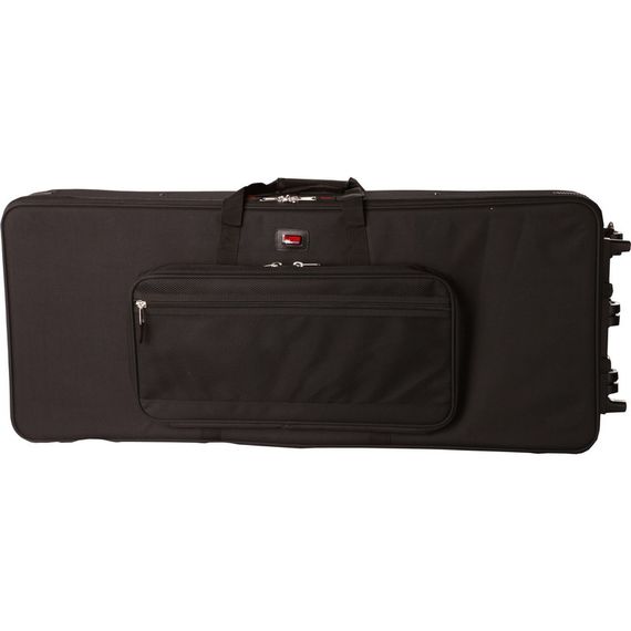 GATOR GK-88-SLIM нейлоновый кейс с жесткой рамкой для клавиш,тонкий, (88кл.), с колесамию.Внутренние размеры: длина: 1372 мм, ширина: 381 мм, высота: 152 мм