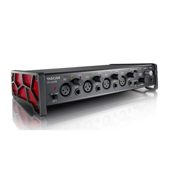 TASCAM US-4x4HR аудио/MIDI интерфейс (4 входа, 4 выхода) Ultra-HDDA mic-preamp 24bit/192kHz