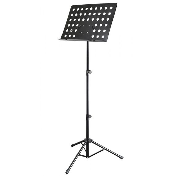DEKKO JR-204 Пюпитр оркестровый (дирижёрский) с большим лотком для нот и усиленной конструкцией.