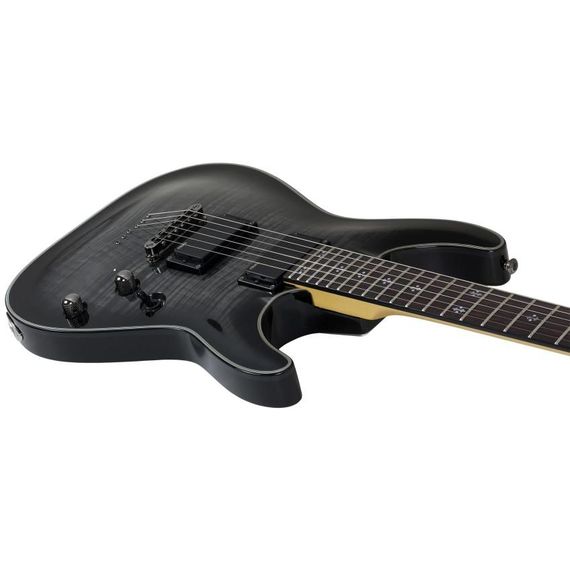 SCHECTER DAMIEN ELITE-6 TBB Гитара электрическая, 6 струн, корпус махогани, гриф клен, лады 24X J.EMG Active 81/85, изображение 4