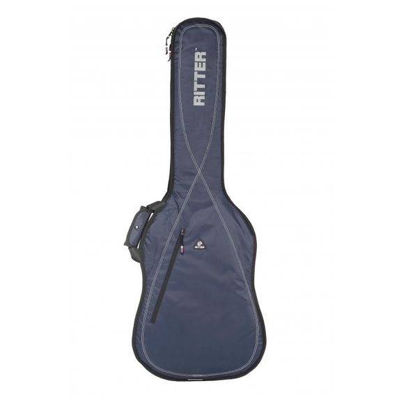 RITTER RGP2-B/BLW Чехол для бас-гитары, защитное уплотнение 10мм+5мм, цвет синий BLW