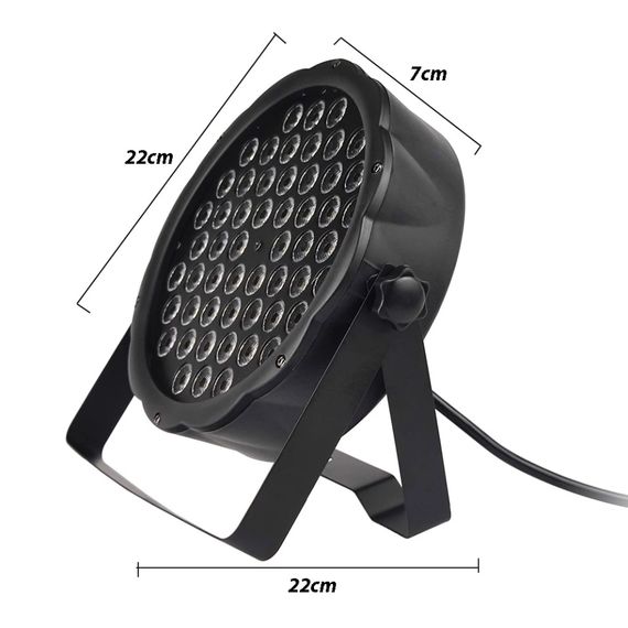 PSL LED PAR UV 543LED 54 X3 Вт ультрафиолетовый светильник dmx512