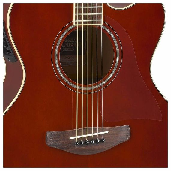 YAMAHA CPX600 ROOT BEER акустическая гитара со звукоснимателем.Тип корпуса: Джамбо